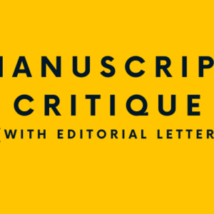 MANUSCRIPT CRITIQUE WITH EDITORIAL LETTER